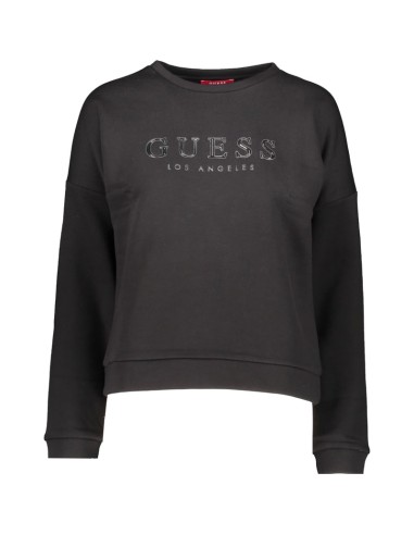 GUESS SUDADERA Q1PQ08K9FL0_NG NEGRO (W)