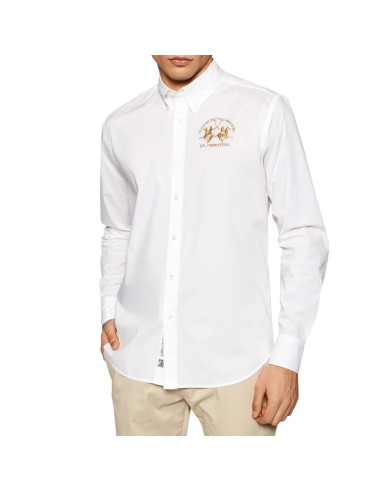 LA MARTINA CAMISA CCMC01PP003_BL BLANCO (M)