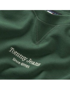 TOMMY HILFIGER SUDADERA DM0DM18411_VE VERDE (M) 2