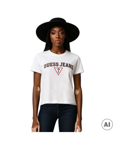GUESS CAMISETAS W4YI06K8HM0_BL BLANCO (W)