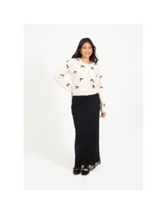 BRAVE SOUL FALDA 225FLAXBLK_NG NEGRO (W) 2