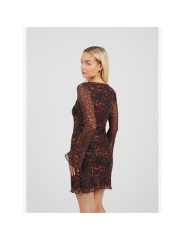 BRAVE SOUL VESTIDO 225PICASSO_AP ANIMAL PRINT (W)