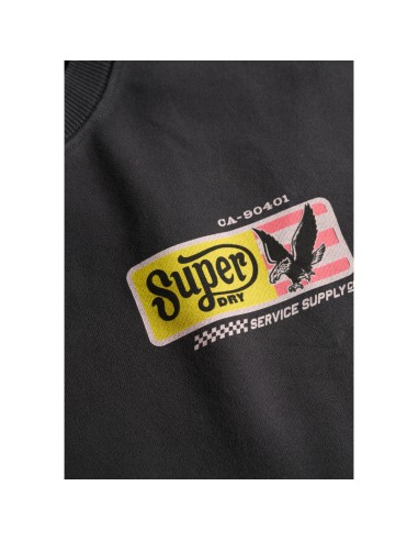 SUPERDRY SUDADERA M2014389A_NG NEGRO (M)