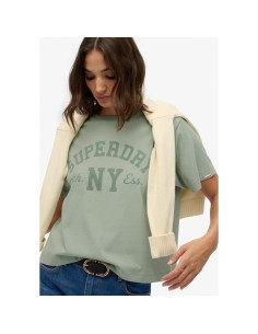SUPERDRY CAMISETAS W1011756A_VE VERDE (W) 2