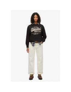 SUPERDRY SUDADERA W2012399A_NG NEGRO (W) 2