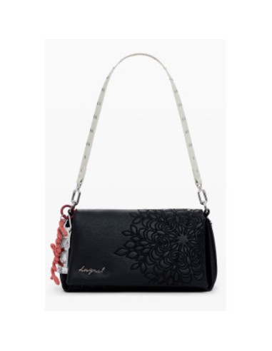 DESIGUAL BOLSO 25WAXPBD_NG NEGRO (COW)