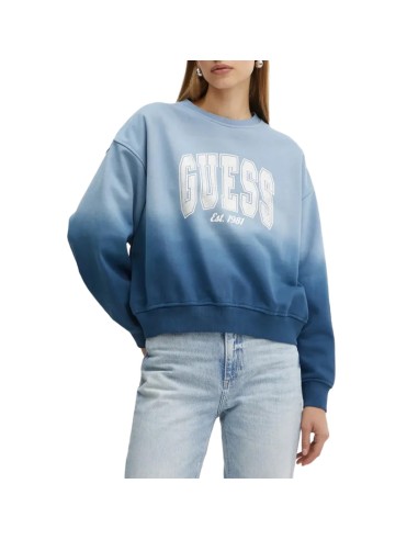 GUESS SUDADERA W4BQ10KBY51_AZ AZUL (W)