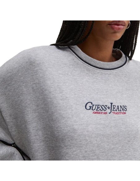 GUESS SUDADERA W4BQ18KC811_GR GRIS (W) GUESS SUDADERA W4BQ18KC811_GR GRIS (W)