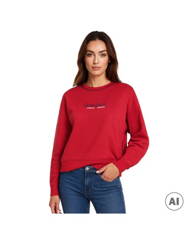 GUESS SUDADERA W4BQ18KC811_RO ROJO (W)