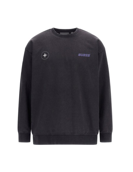 GUESS SUDADERA Z4BQ16K6ZS1_NG NEGRO (M) GUESS SUDADERA Z4BQ16K6ZS1_NG NEGRO (M)