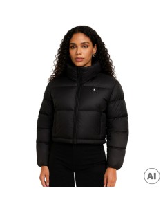 CALVIN KLEIN ABRIGO J20J223577_NG NEGRO (W)