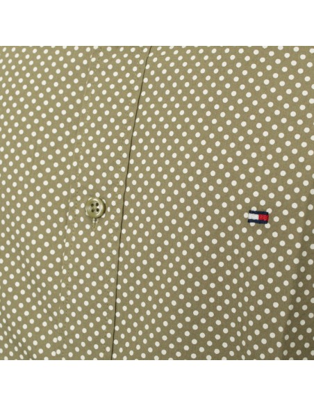 TOMMY HILFIGER CAMISA XM0XM01604_CAQ CAQUI (M) TOMMY HILFIGER CAMISA XM0XM01604_CAQ CAQUI (M)