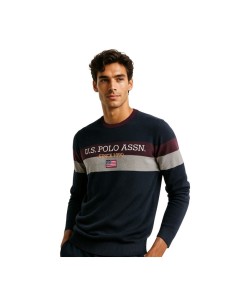 US POLO JERSEY 66574_MAR MARINO (M)